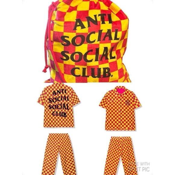 Anti Social Social Club Other - ASSC Anti Social Social Club Velour Pajamas XXL